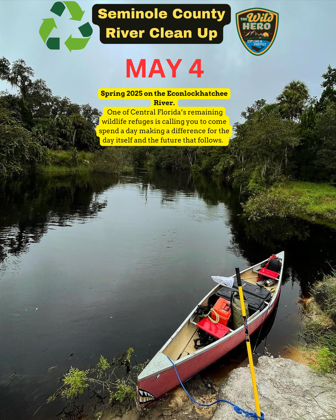 ~ May the 4th ~ Freshwater Paddle & River Clean Up